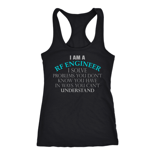 RF Engineer T-shirt, hoodie and tank top. RF Engineer funny gift idea.