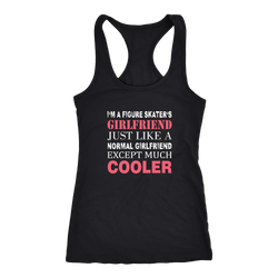 Figure skater's T-shirt, hoodie and tank top. Figure skater's funny gift idea.