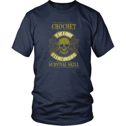 Crochet T-shirt - It's a post apocalyptic survival skill
