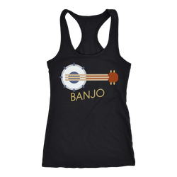 Banjo T-shirt, hoodie and tank top. Banjo funny gift idea.