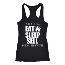 Real estate agent T-shirt, hoodie and tank top. Real estate agent funny gift idea.