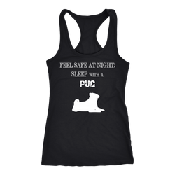 Pug T-shirt, hoodie and tank top. Pug funny gift idea.