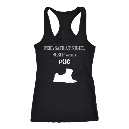 Pug T-shirt, hoodie and tank top. Pug funny gift idea.