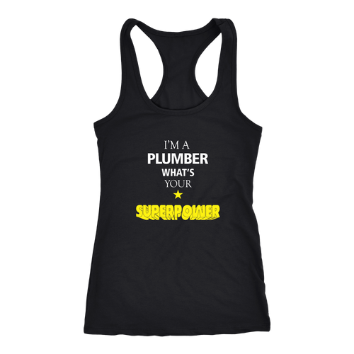 Plumber T-shirt, hoodie and tank top. Plumber funny gift idea.