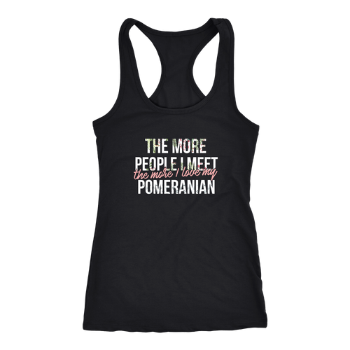 Pomeranian T-shirt, hoodie and tank top. Pomeranian funny gift idea.