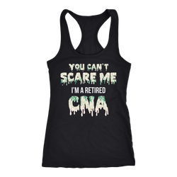 Retired CNA T-shirt, hoodie and tank top. Retired CNA funny gift idea.