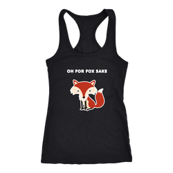 Fox T-shirt, hoodie and tank top. Fox funny gift idea.