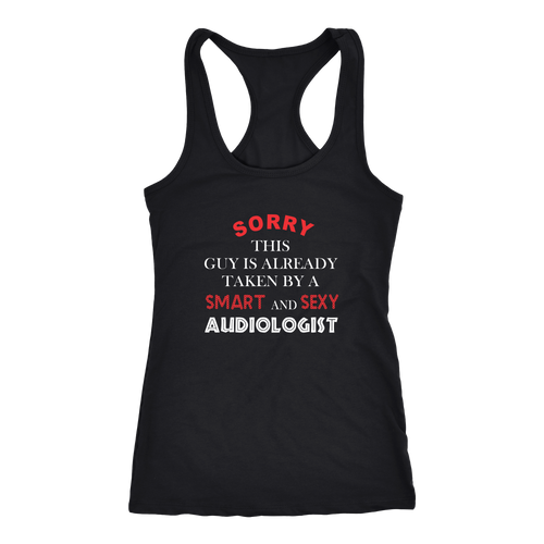 Audiologist T-shirt, hoodie and tank top. Audiologist funny gift idea.