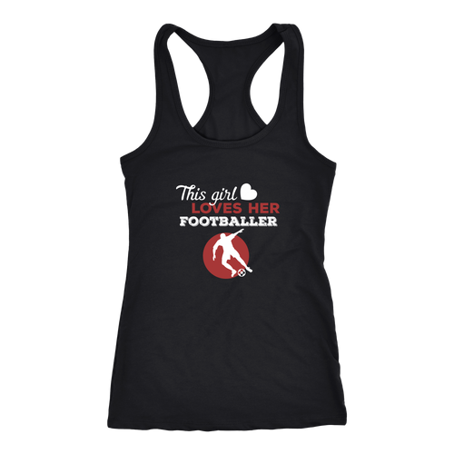Footballer T-shirt, hoodie and tank top. Footballer funny gift idea.