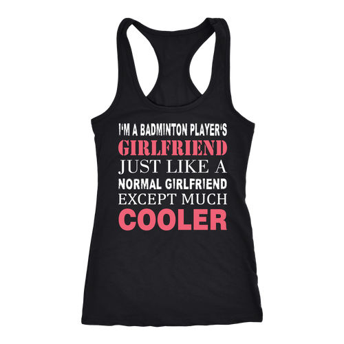 Badminton Player's T-shirt, hoodie and tank top. Badminton Player's funny gift idea.