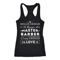 Barber T-shirt, hoodie and tank top. Barber funny gift idea.