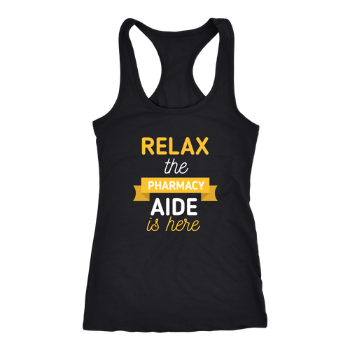 Pharmacy Aide T-shirt, hoodie and tank top. Pharmacy Aide funny gift idea.