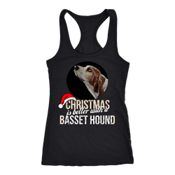 Basset hound T-shirt, hoodie and tank top. Basset hound funny gift idea.