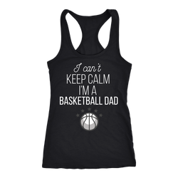 Basketball Dad T-shirt, hoodie and tank top. Basketball Dad funny gift idea.