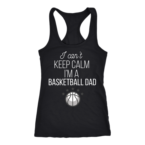 Basketball Dad T-shirt, hoodie and tank top. Basketball Dad funny gift idea.