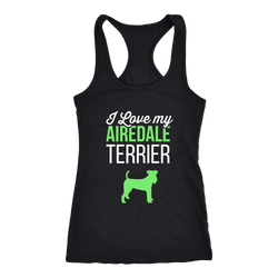Airedale Terrier T-shirt, hoodie and tank top. Airedale Terrier funny gift idea.
