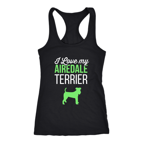 Airedale Terrier T-shirt, hoodie and tank top. Airedale Terrier funny gift idea.