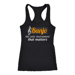 Banjo T-shirt, hoodie and tank top. Banjo funny gift idea.