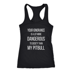 Pitbull T-shirt, hoodie and tank top. Pitbull funny gift idea.