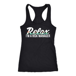Risk Manager T-shirt, hoodie and tank top. Risk Manager funny gift idea.
