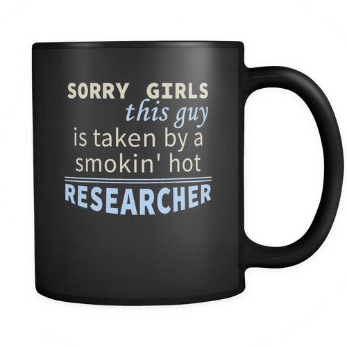 Researcher 11 oz. Mug. Researcher funny gift idea.