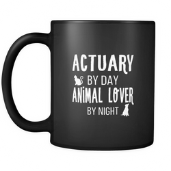 Actuary 11 oz. Mug. Actuary funny gift idea.