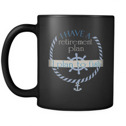 Fishing 11 oz. Mug. Fishing funny gift idea.