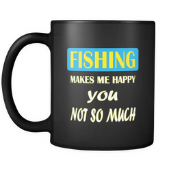 Fishing 11 oz. Mug. Fishing funny gift idea.
