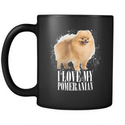 Pomeranian 11 oz. Mug. Pomeranian funny gift idea.
