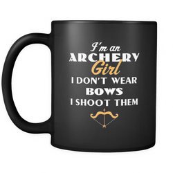 Archery 11 oz. Mug. Archery funny gift idea.