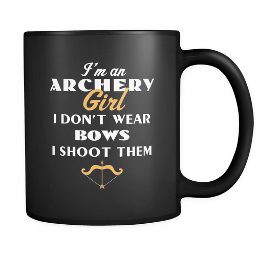 Archery 11 oz. Mug. Archery funny gift idea.