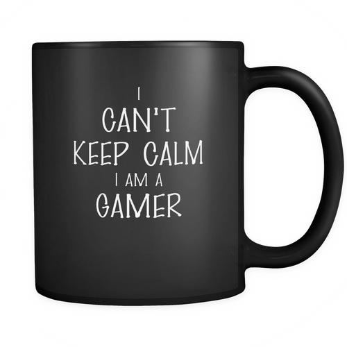 Gamer 11 oz. Mug. Gamer funny gift idea.