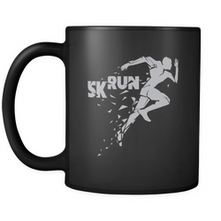 5k Run 11 oz. Mug. 5k Run funny gift idea.