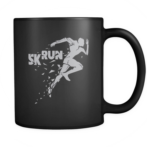 5k Run 11 oz. Mug. 5k Run funny gift idea.