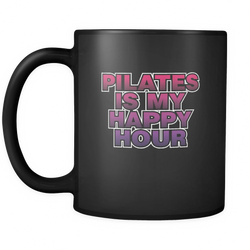 Pilates 11 oz. Mug. Pilates funny gift idea.