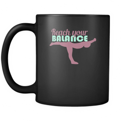 Pilates 11 oz. Mug. Pilates funny gift idea.