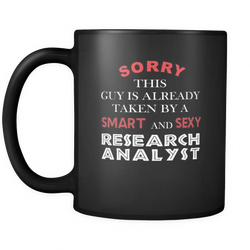 Research Analyst 11 oz. Mug. Research Analyst funny gift idea.