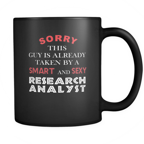 Research Analyst 11 oz. Mug. Research Analyst funny gift idea.