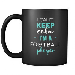 Football Player 11 oz. Mug. Football Player funny gift idea.