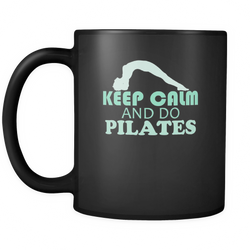 Pilates 11 oz. Mug. Pilates funny gift idea.