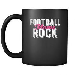 Football Mom 11 oz. Mug. Football Mom funny gift idea.