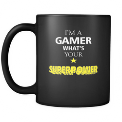 Gamer 11 oz. Mug. Gamer funny gift idea.
