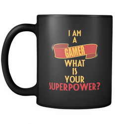 Gamer 11 oz. Mug. Gamer funny gift idea.