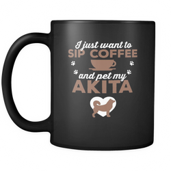 Akita 11 oz. Mug. Akita funny gift idea.