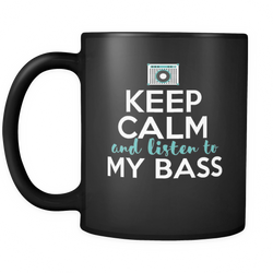 Bass 11 oz. Mug. Bass funny gift idea.